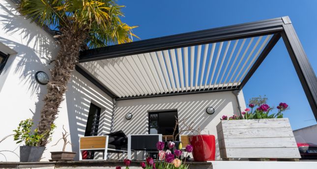 Lamelles pour terrasse